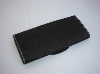 discounted coach wallets - 43412 black